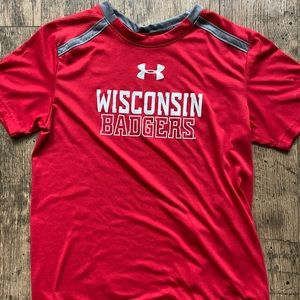 Under Armour Wisconsin Badger tee
